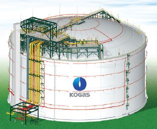 인천기지 Ⅳ지구 #21~23 LNG저장탱크 설계 및 감리기술용역