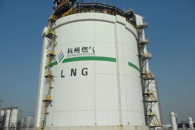 중국) 항조우 LNG 저장탱크(11,700kl , 1기) 설계용역
